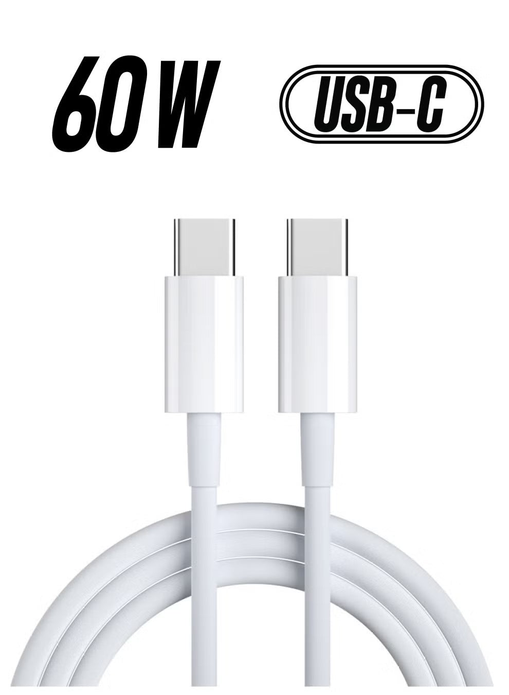 Cable USB-C USB-C 60w — iZone Lebanon product photo 2