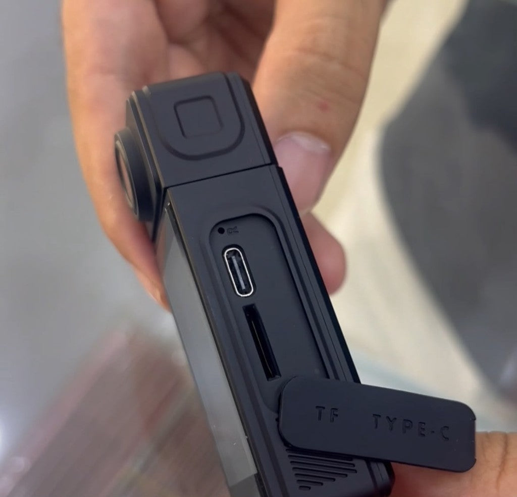 4K sports camera USB-C and TF card slot — iZone Lebanon