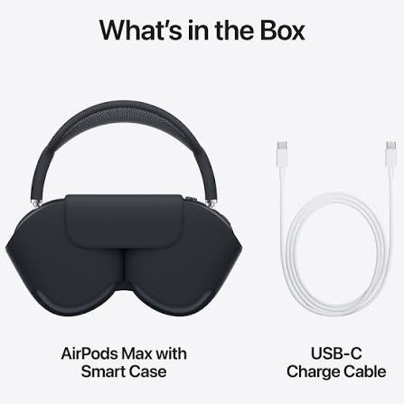AirPods Max smart case and USB-C charge cable as shown — iZone Lebanon product photo