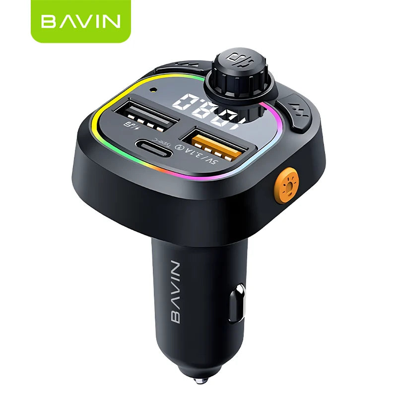 Bavin Car Charger 45w USB-C USB-C PC2063 — iZone Lebanon product photo 1