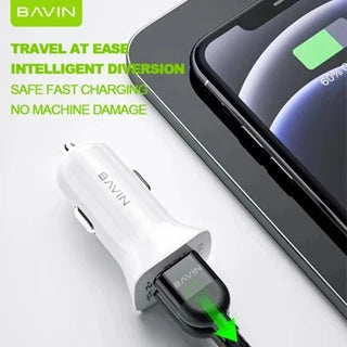 Car Charger Bavin PC253 — iZone Lebanon product photo 2