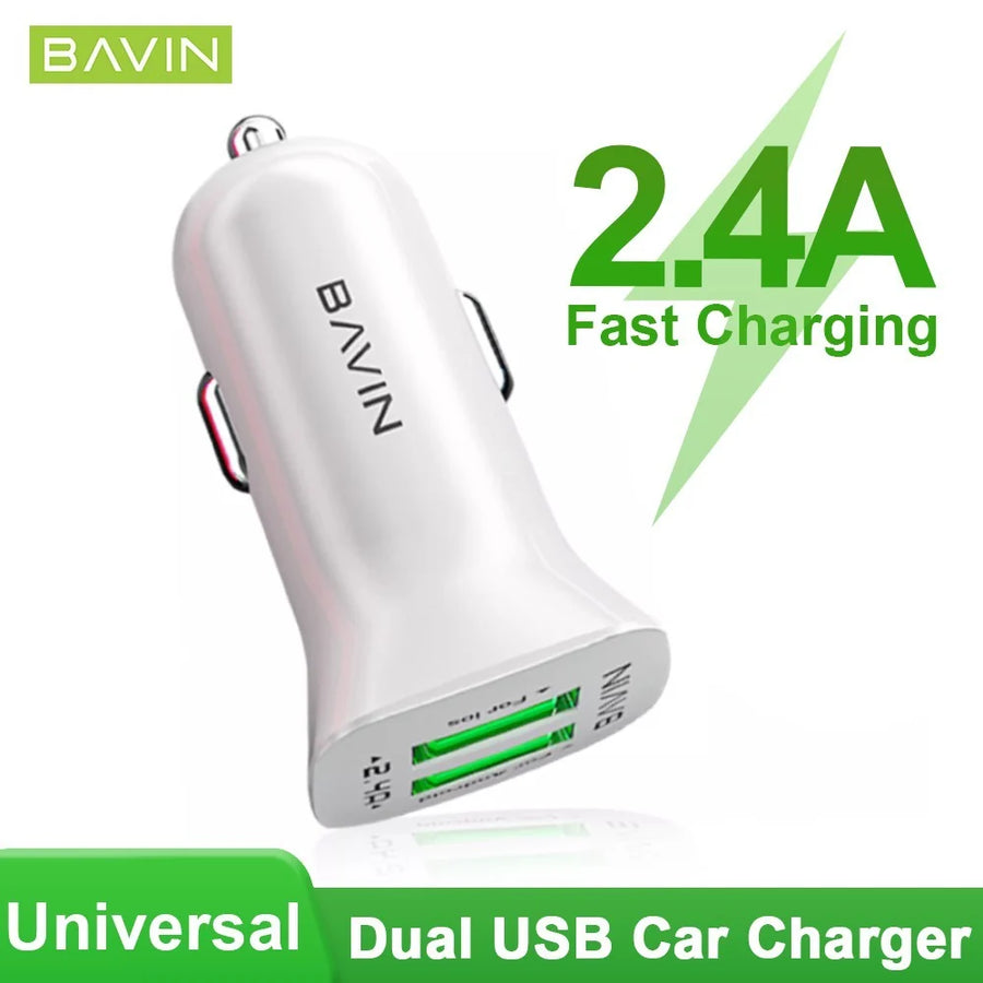 Car Charger Bavin PC253 — iZone Lebanon product photo 1