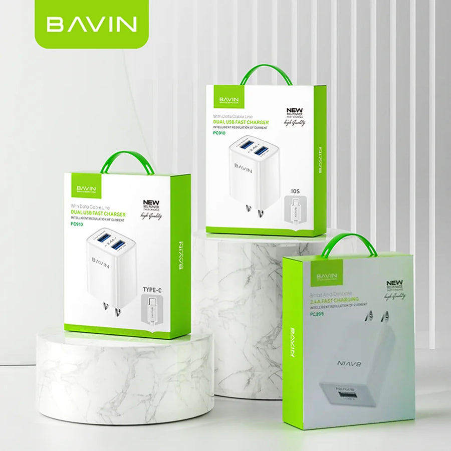 Charger Bavin Pc910y Typec/iphone — iZone Lebanon product photo 1