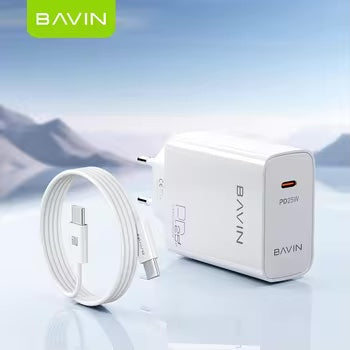 Charger Bavin Pd25w USB-C USB-C Pc106y — iZone Lebanon product photo 1