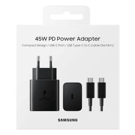 Charger Samsung 45w USB-C USB-C (5A) — iZone Lebanon product photo 1