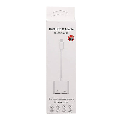 Dual USB C Adapter GL053-1 — iZone Lebanon product photo 1