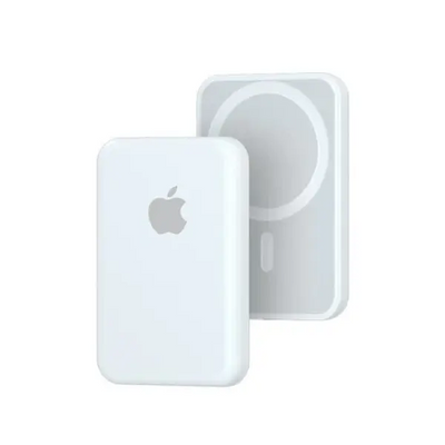 MagSafe power bank wireless charger front and MagSafe side — iZone Lebanon product photo