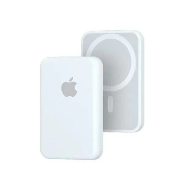 MagSafe power bank wireless charger front and MagSafe side — iZone Lebanon product photo