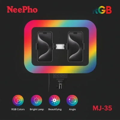 Neepho Ringlight RGB MJ-35 — iZone Lebanon product photo 1