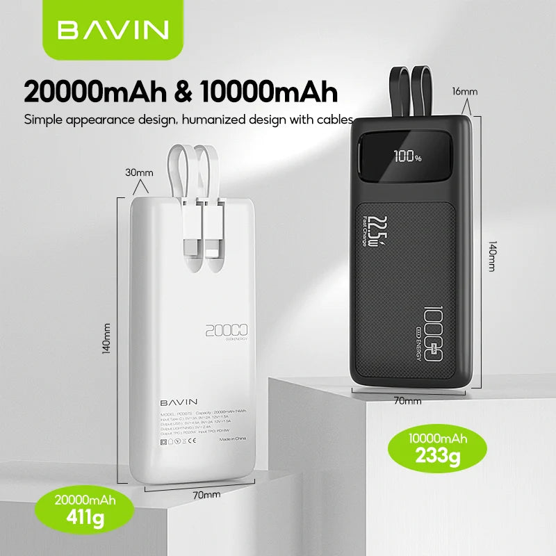 power bank Bavin Pc008s Pro PD 10000mah — iZone Lebanon product photo 2