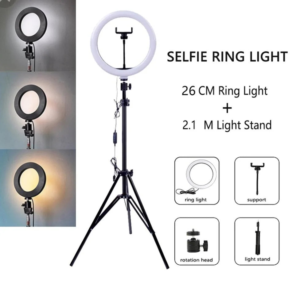 Ring Light Crystal 30cm — iZone Lebanon product photo 1