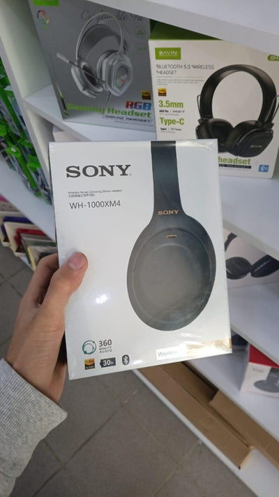 Sony WH-1000XM4 headphones box — iZone Lebanon product photo