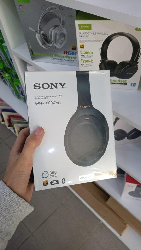Sony WH-1000XM4 headphones box — iZone Lebanon product photo